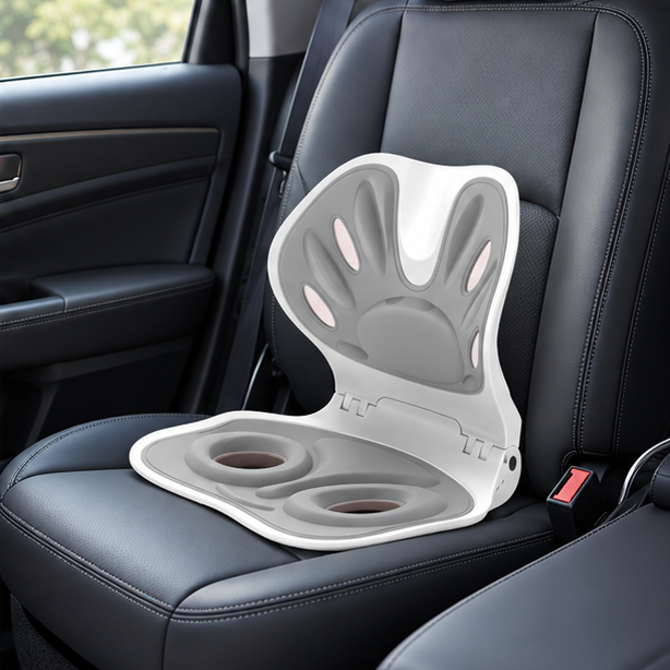 Royeva Ergonomic Back Support Seat Cushion For Posture And Waist Comfort