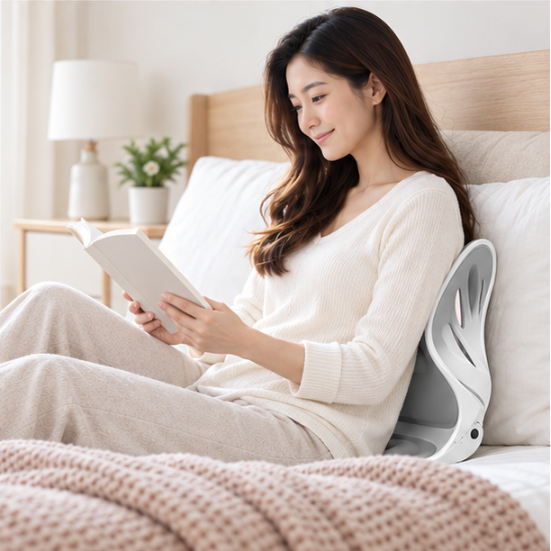 Royeva Ergonomic Back Support Seat Cushion For Posture And Waist Comfort