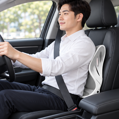 Royeva Ergonomic Back Support Seat Cushion For Posture And Waist Comfort