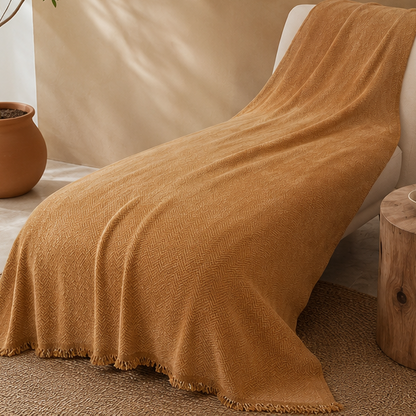 Royelle Herringbone Sofa Slipcover for Living Room-Couch Protection