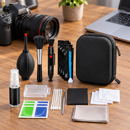 Royora DSLR Camera Lens And Sensor Cleaning Kit-Professional Camera Maintenance Set