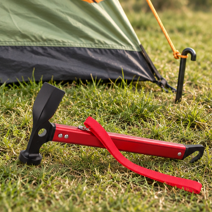 Royeva Lightweight Camping Hammer And Tent Stake Puller-Tool For Backpacking