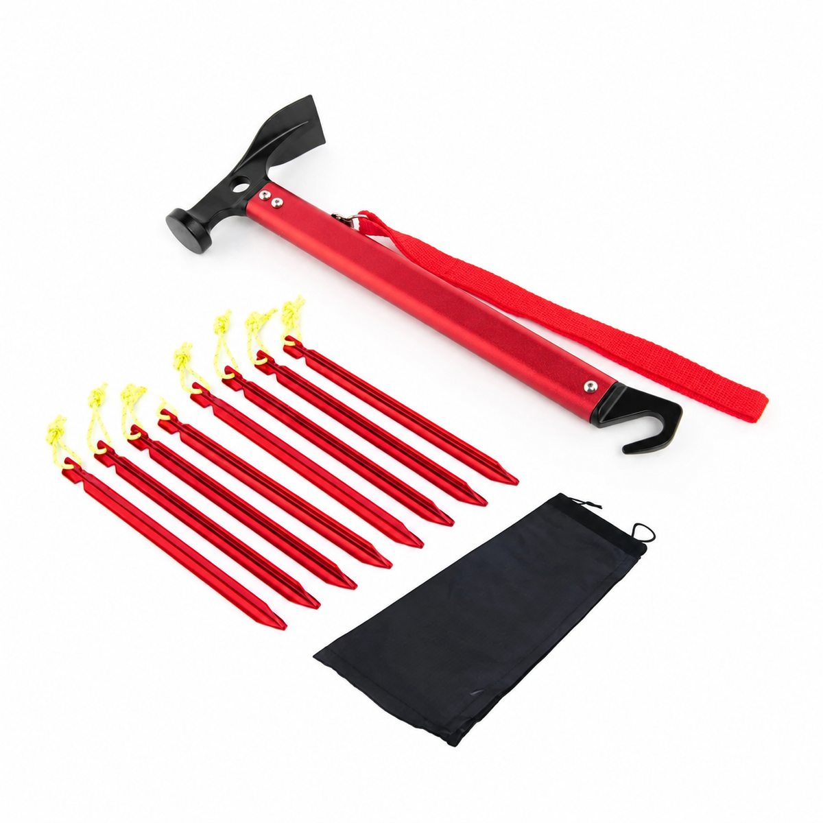 Royeva Lightweight Camping Hammer And Tent Stake Puller-Tool For Backpacking