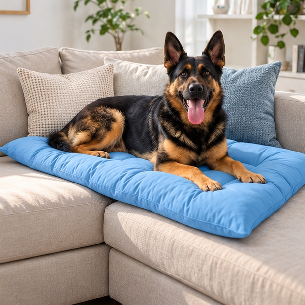 Royeva Extra Large Cooling Sofa Pet Bed For Summer Comfort