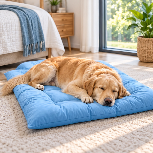 Royeva Extra Large Cooling Sofa Pet Bed For Summer Comfort
