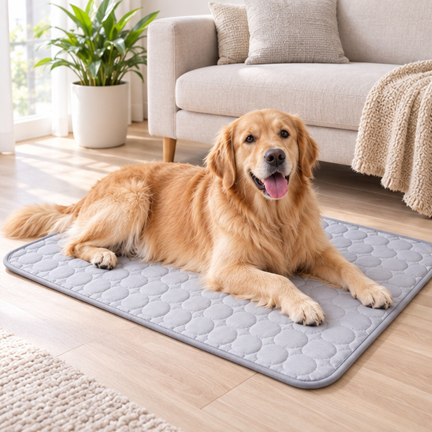 Royeva Extra Large Cooling Pet Bed For Dogs And Cats