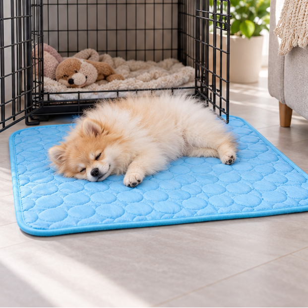 Royeva Extra Large Cooling Pet Bed For Dogs And Cats