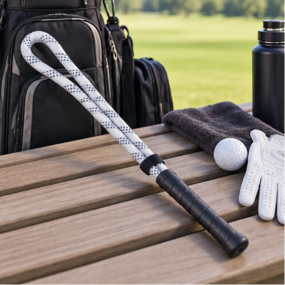 Royeva Portable Tennis Swing Trainer Rope-Practice Aid for Stroke Training