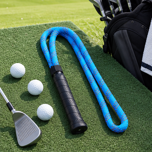 Royeva Portable Tennis Swing Trainer Rope-Practice Aid for Stroke Training
