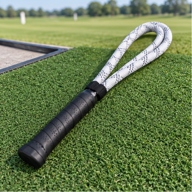 Royeva Portable Tennis Swing Trainer Rope-Practice Aid for Stroke Training