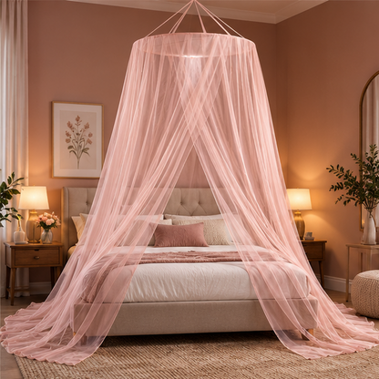 Royelle Foldable Mosquito Net-Pop Up Insect Protection Tent For Travel Bed