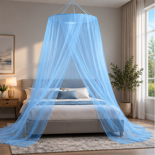 Royelle Foldable Mosquito Net-Pop Up Insect Protection Tent For Travel Bed