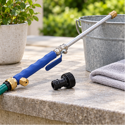 Royelle High Pressure Power Washer Wand for Garden Hose and Car Cleaning