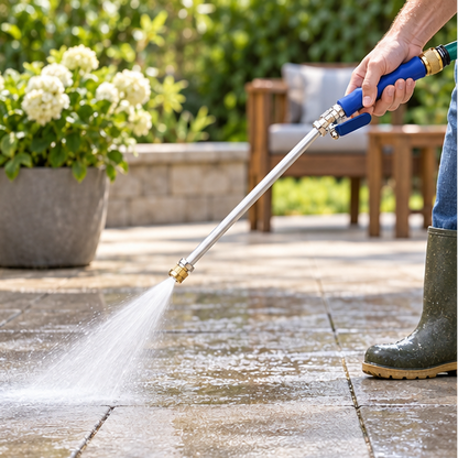 Royelle High Pressure Power Washer Wand for Garden Hose and Car Cleaning