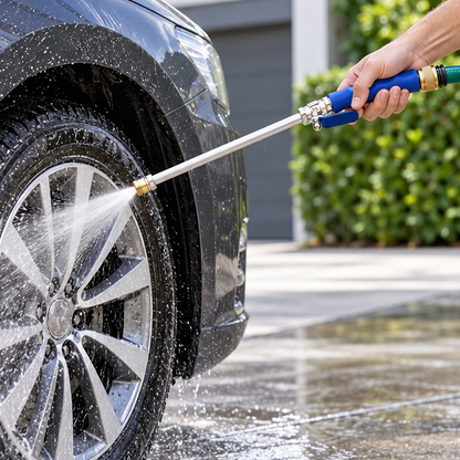 Royelle High Pressure Power Washer Wand for Garden Hose and Car Cleaning