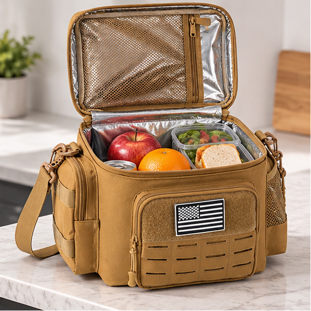Royeva Insulated Lunch Box With Leakproof Cooler Bag For Work And Outdoor Adventures