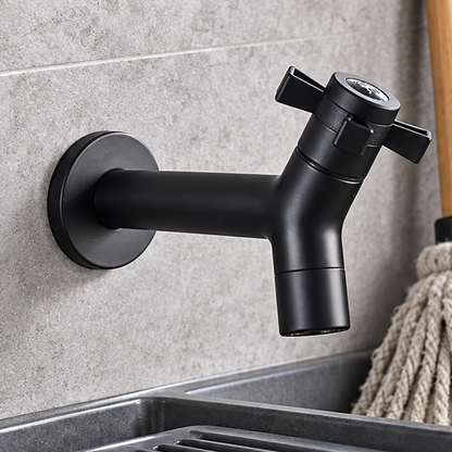 Royeva Wall Mounted Outdoor Garden Water Tap-Stainless Steel Brass Core Valve