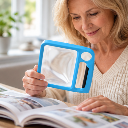 Royelle LED Magnifying Glass For Reading With Light