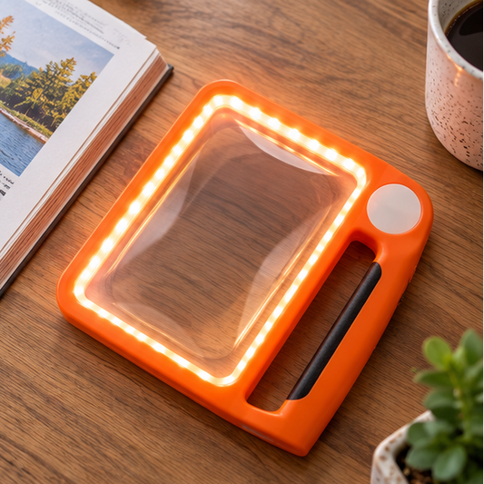 Royelle LED Magnifying Glass For Reading With Light