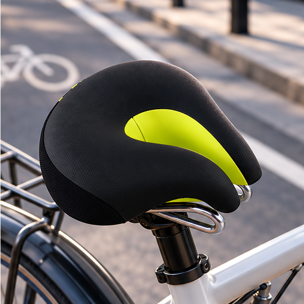 Royeva Nose-Free Ergonomic Bicycle Saddle With Soft Padding For Mountain Bike
