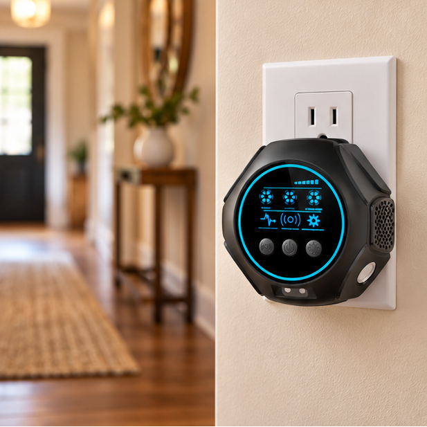 Royeva Ultrasonic Spider Repellent Plug In Electronic Pest Deterrent for Home