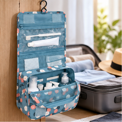 Royeva Waterproof Hanging Toiletry Bag And Travel Organizer For Cosmetics