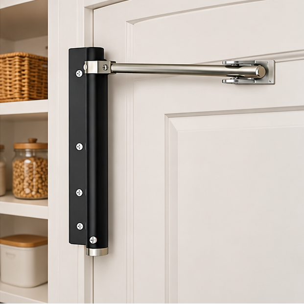 Royeva Stainless Steel Automatic Door Closer With Adjustable Speed For Home