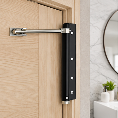 Royeva Stainless Steel Automatic Door Closer With Adjustable Speed For Home