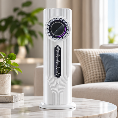 Royora Portable USB Cooling Fan With Mist Humidifier And 6 Speed Airflow