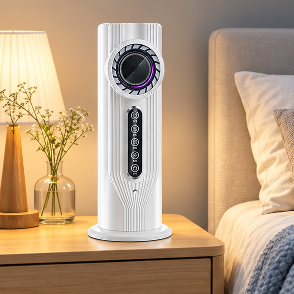 Royora Portable USB Cooling Fan With Mist Humidifier And 6 Speed Airflow