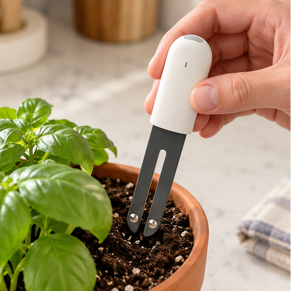 Royeva Smart Plant Health Sensor And Soil Moisture Water Meter