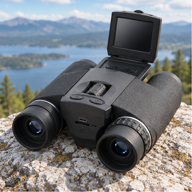 Royelle Digital Camera Binoculars-10x Zoom for Outdoor Viewing