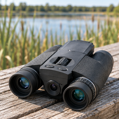 Royelle Digital Camera Binoculars-10x Zoom for Outdoor Viewing