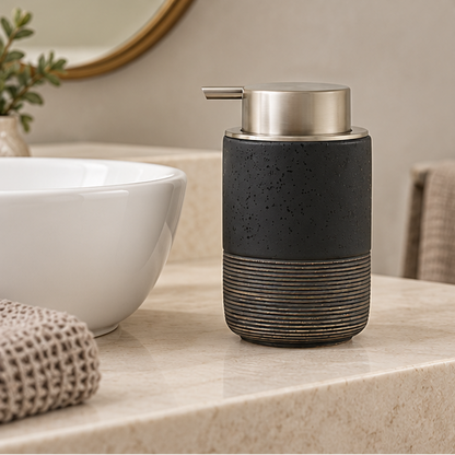 Royeva Matte Ceramic Hand Soap Dispenser For Bathroom And Kitchen