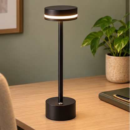 Royeva Cordless LED Table Lamp with Touch Control & USB Rechargeable Battery