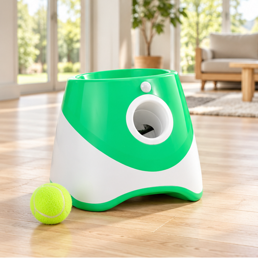 Royeva Automatic Dog Ball Launcher-Interactive Fetch Toy For Small Dogs