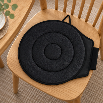 Royelle 360 Degree Rotating Car Seat Cushion-Swivel Mobility Support Pad