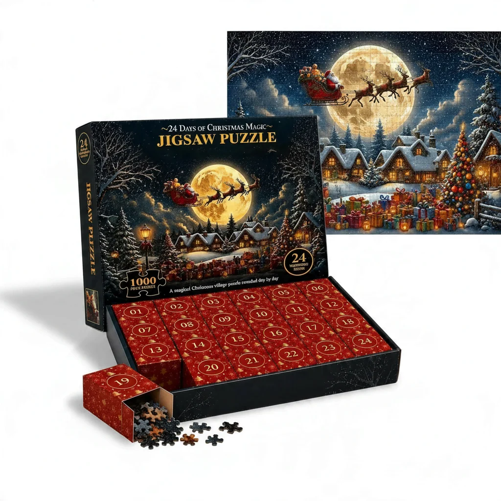 Christmas Jigsaw Puzzle Advent Calendar 0