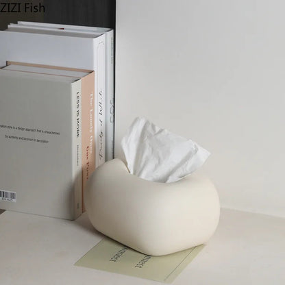 Chunky Ceramic Tissue Box 4