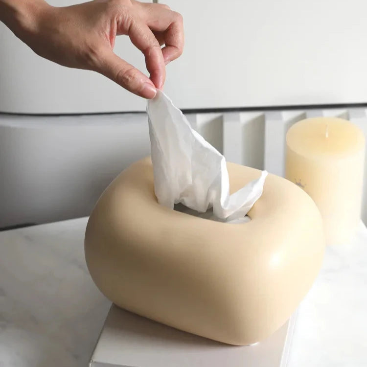 Chunky Ceramic Tissue Box 6