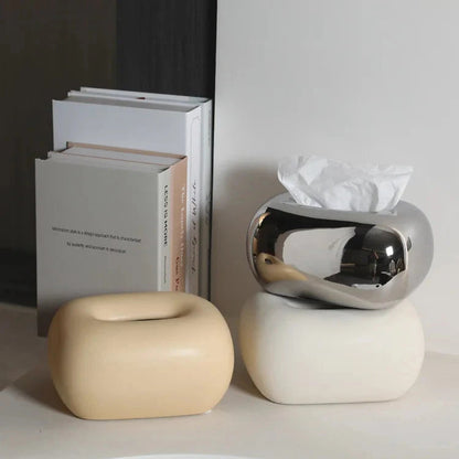Chunky Ceramic Tissue Box 7