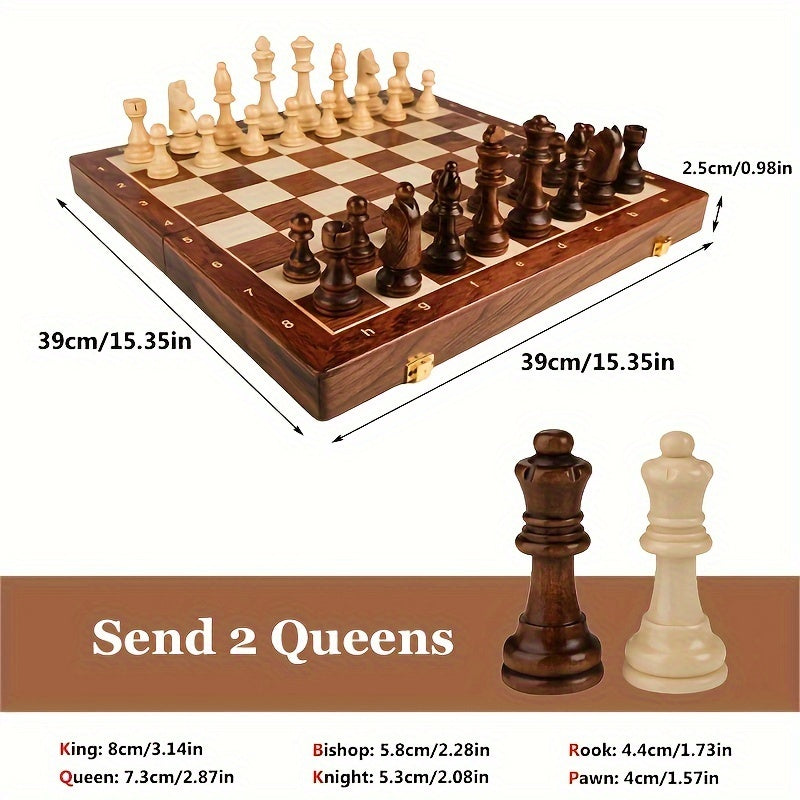 Classic Wooden Chess Set 1