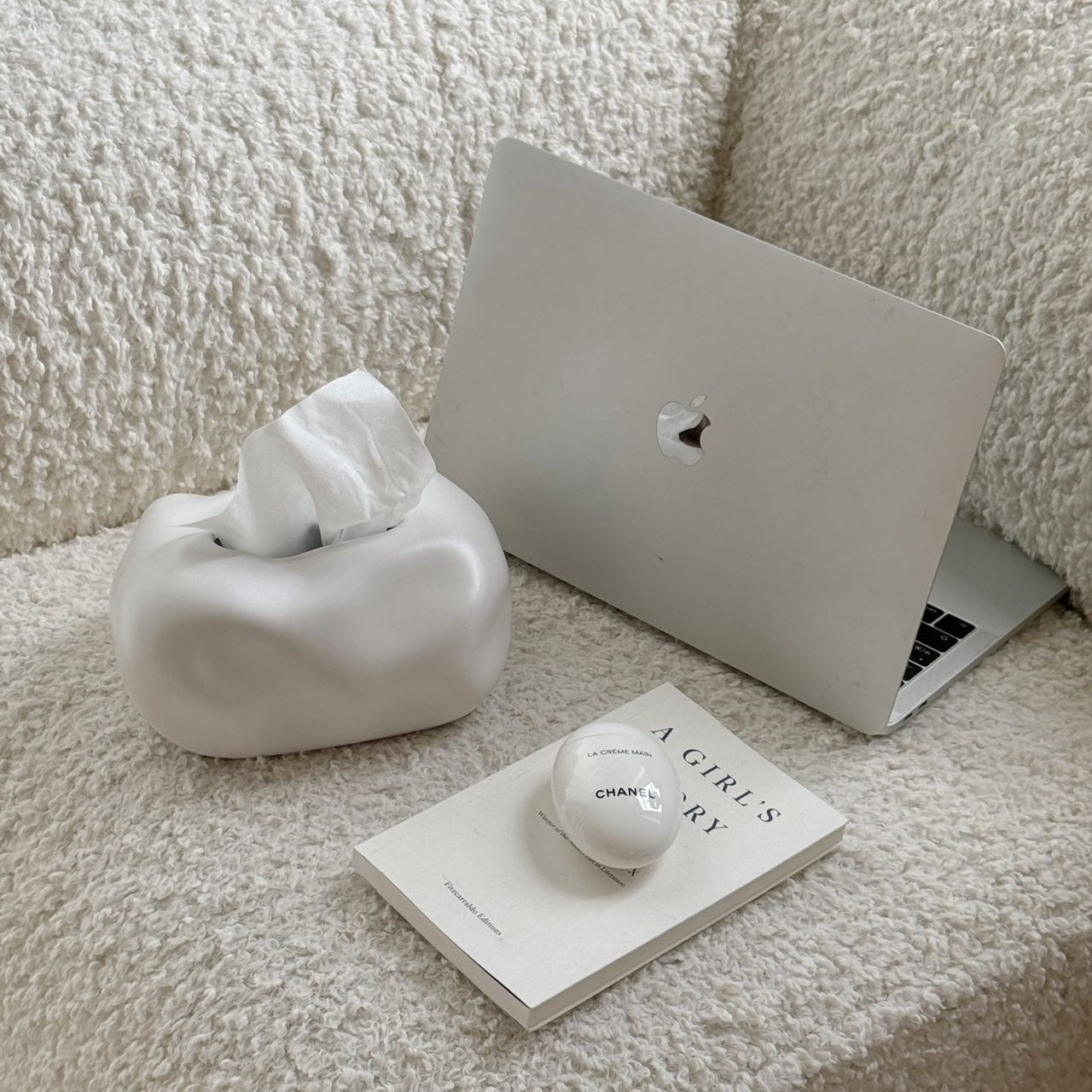 Cloud Ceramic Tissue Box 8