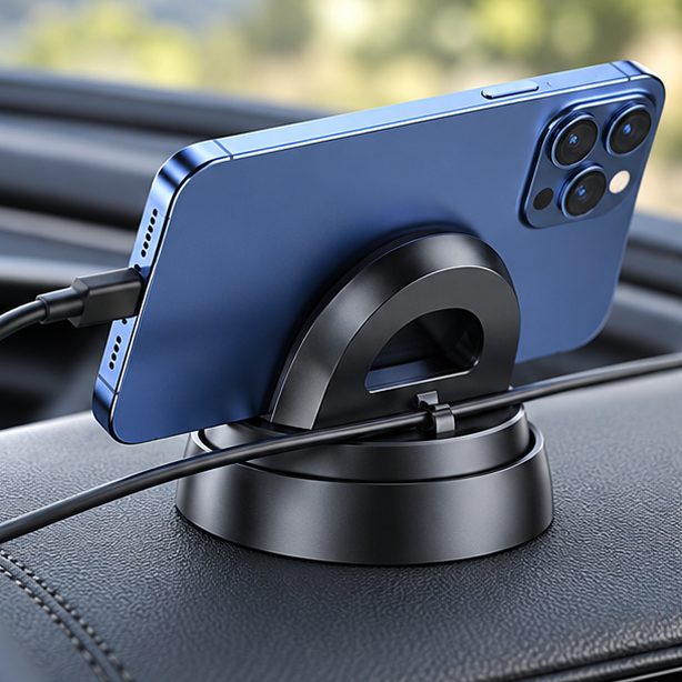 Royeva 360 Rotating Universal Car Phone Holder Dashboard Mount