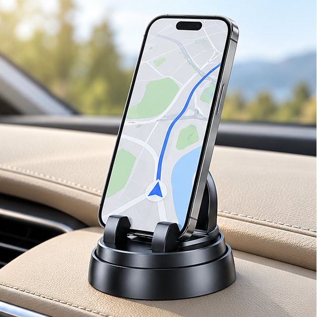 Royeva 360 Rotating Universal Car Phone Holder Dashboard Mount
