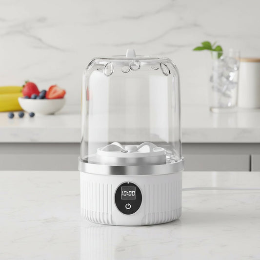 Compact Mini Portable Washing Machine with LED Display | Quick Laundry Solution for Travel and Small Loads 0