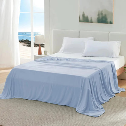 Cooling Blanket Lightweight Breathable Ice Silk Summer Bed Blanket 2