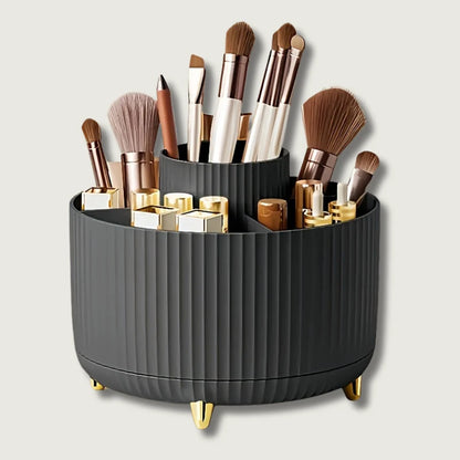 Cosmetic Organizer 360° rotating makeup stand with 5 sections 1