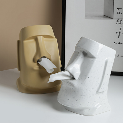 Creative Moai Tissue Holder Box 2