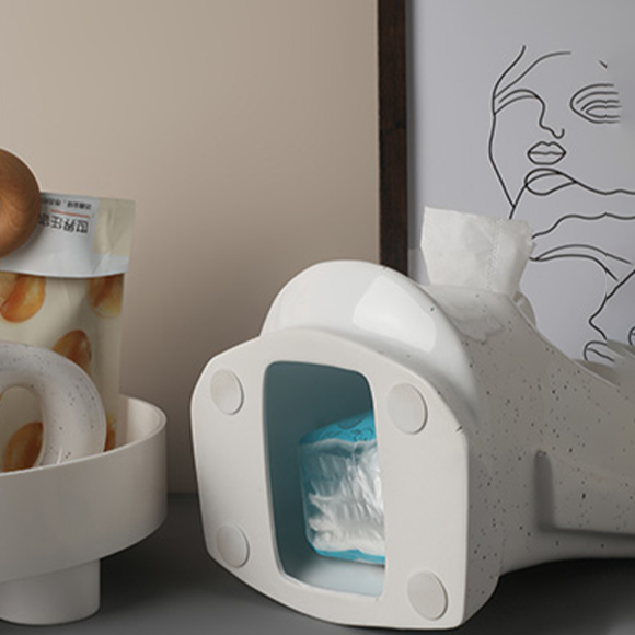 Creative Moai Tissue Holder Box 3